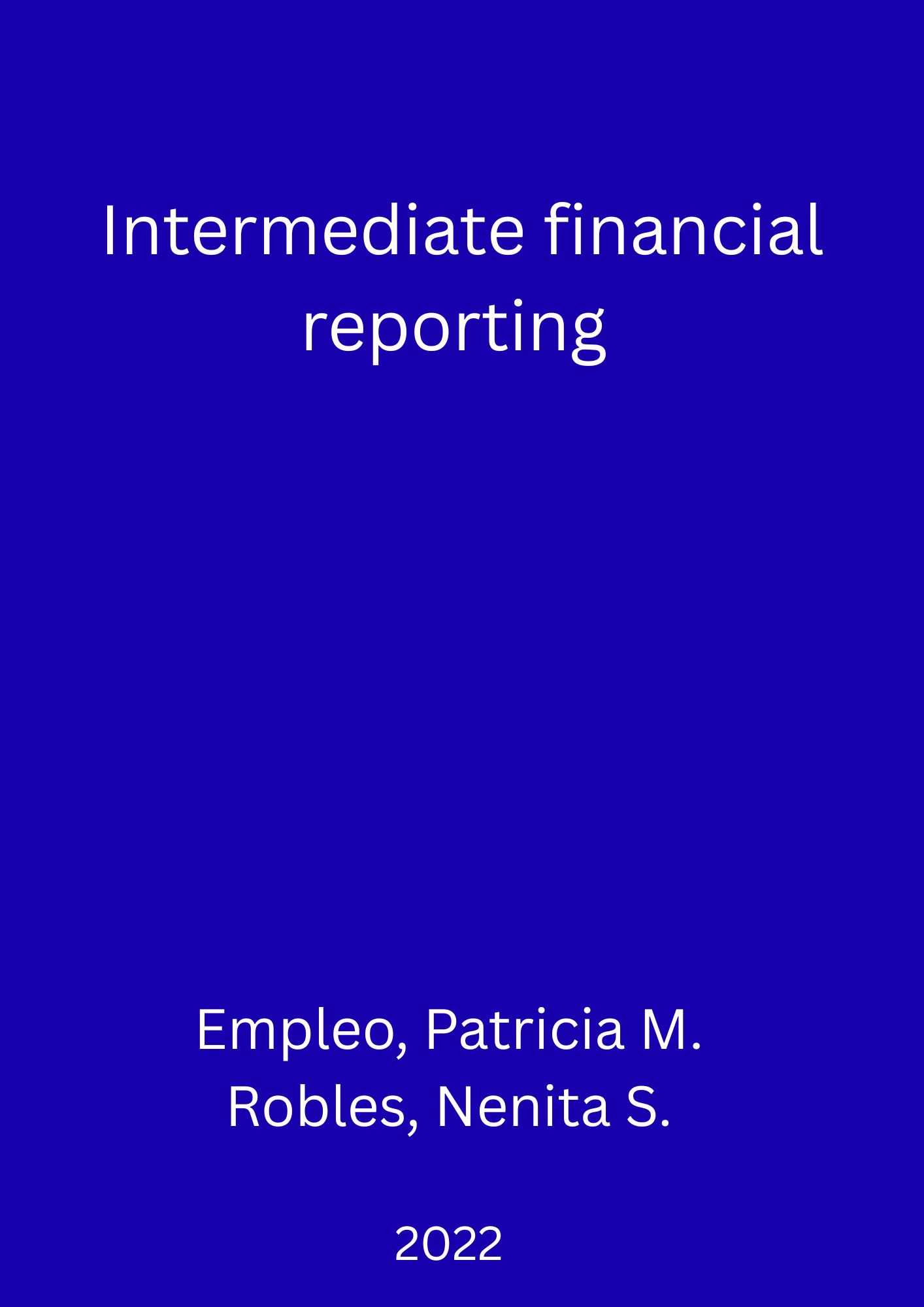 SBLC - Intermediate financial reporting